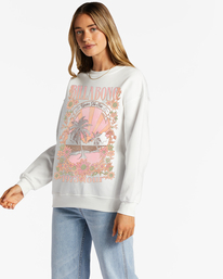 1 Ride The Wave Sweatshirt White ABJSF00466 Billabong