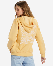 2 Beach Freak Sweatshirt Yellow ABJSF00490 Billabong