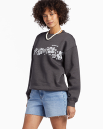 2 Forget Me Not Sweatshirt Black ABJSF00502 Billabong