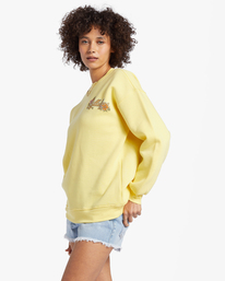 1 Best Of Times Sweatshirt Yellow ABJSF00503 Billabong
