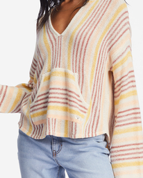 3 Baja Beach Hooded Sweater Yellow ABJSW00125 Billabong