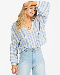 2 So Sweet Pullover Sweater Blue ABJSW00176 Billabong
