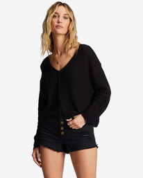 0 Every Day Pullover Sweater Black ABJSW00198 Billabong