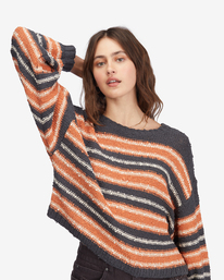 3 She's A Trip Crewneck Sweater  ABJSW00201 Billabong