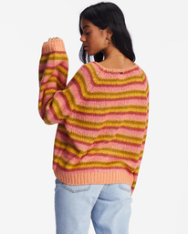 billabong, No Brainer Tricot pour Femme, CANYON SUNSET (nhy0) No Brainer - Jumper for Women ABJSW00216