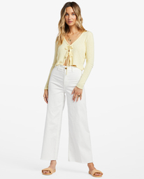 1 Little Something - Cardigan da Donna Yellow ABJSW00240 Billabong