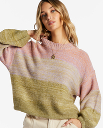 5 On Hue - Jumper for Women Green ABJSW00245 Billabong
