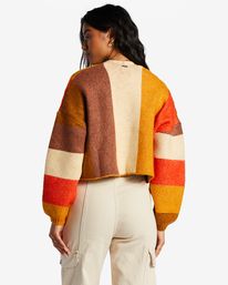 3 Block Out - Cardigan für Frauen Mehrfarbig ABJSW00250 Billabong