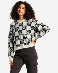 4 Beyond Basic - Pull à manches longues pour Femme Noir ABJSW00251 Billabong