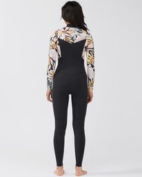 2 3/2 Salty Dayz Chest Zip Full Wetsuit Black ABJW100121 Billabong