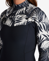 3 3/2 Salty Dayz Chest Zip Full Wetsuit Black ABJW100121 Billabong