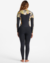 billabong, 3/2 Salty Dayz Chest Zip Full Wetsuit, JUNGLE NIGHT (kyg6) 3/2mm Salty Dayz - Chest Zip Wetsuit for Women ABJW100121