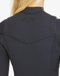 6 4/3mm Salty Dayz - Chest Zip Wetsuit for Women Black ABJW100122 Billabong