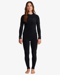 2 4/3mm Salty Dayz 2022 - Chest-Zip-Neoprenanzug für Frauen Orange ABJW100122 Billabong
