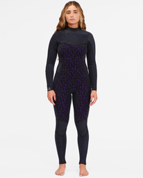 5 3/2 Synergy Chest Zip Full Wetsuit Green ABJW100129 Billabong