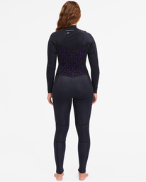 6 3/2 Synergy Chest Zip Full Wetsuit Black ABJW100129 Billabong