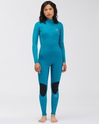 0 3/2 Synergy Back Zip Full Wetsuit Black ABJW100132 Billabong