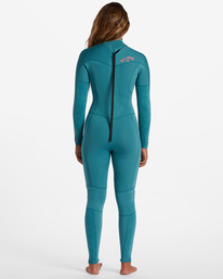 3 3/2 Synergy Back Zip Full Wetsuit Green ABJW100132 Billabong