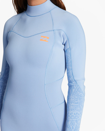 3 3/2mm Synergy - Wetsuit met een Achterrits voor Dames Purple ABJW100132 Billabong