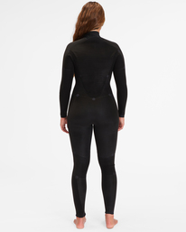 6 3/2 Synergy Back Zip Full Wetsuit Orange ABJW100132 Billabong