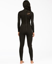 2 4/3 Synergy Back Zip Full Wetsuit Black ABJW100133 Billabong