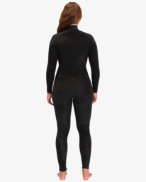 5 3/2mm Synergy - Wetsuit met een Achterrits voor Dames Black ABJW100140 Billabong
