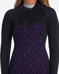 3 5/4mm Furnace Comp - Traje de Surf con Cremallera en el Pecho para Mujer Negro ABJW100148 Billabong