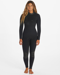 1 4/3mm Salty Dayz Natural - Zipless Wetsuit for Women Black ABJW100168 Billabong