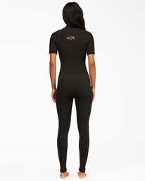billabong, 2/2 Synergy Center Zip Short Sleeve Full Wetsuit, BLACK TIE DYE (bti) 202 SYNERGY CZ SS FULL ABJW300101
