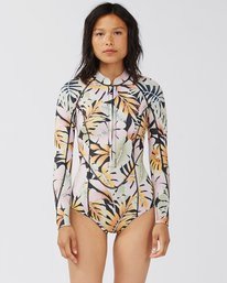 0 2/2 Salty Dayz Long Sleeve Spring Suit Black ABJW400100 Billabong