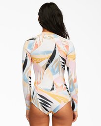 3 2/2 Salty Dayz Long Sleeve Spring Suit Red ABJW400100 Billabong