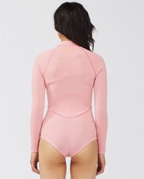 2 1/1 Salty Dayz Light Long Sleeve Spring Suit Pink ABJW400106 Billabong