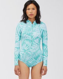 0 1/1 Salty Dayz Light Long Sleeve Spring Suit Blue ABJW400106 Billabong