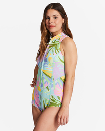 1 1/1mm Salty Days - Springsuit Long Jane court pour Femme Rose ABJW500102 Billabong
