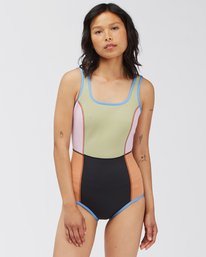0 1/1 Seeker Reversible Sleeveless Spring Suit Green ABJW600100 Billabong
