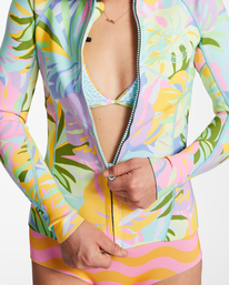 5 1mm Peeky Wetsuit Jacket Pink ABJW800100 Billabong