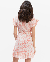 3 Wrap And Roll Woven Dress Green ABJWD00247 Billabong