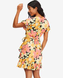 2 Wrap And Roll Woven Dress Multicolor ABJWD00247 Billabong