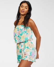 1 Flower Days Romper White ABJWD00295 Billabong