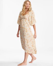 1 Swept Away Midi Dress White ABJWD00327 Billabong