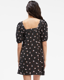 3 Bay Side Babydoll Dress Black ABJWD00337 Billabong
