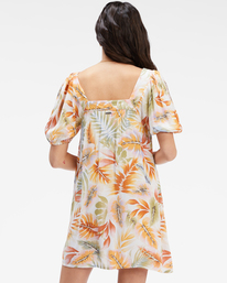 4 Bay Side Babydoll Dress White ABJWD00337 Billabong