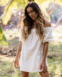 billabong, On The Shore Babydoll Mini Dress, NATURAL (nat) ON THE SHORE ABJWD00350