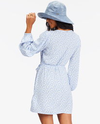 billabong, Spring Romance Robe portefeuille, BABY BLUES (bzr0) SPRING ROMANCE ABJWD00354