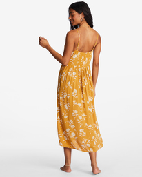 2 Venice Babe Midi Slip Dress Yellow ABJWD00355 Billabong