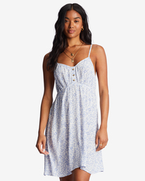 billabong, As If Mini Dress, GOOD TIDES (phv0) As If - Mini Dress for Women ABJWD00359