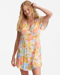 2 Short And Sweet Mini Dress Orange ABJWD00371 Billabong