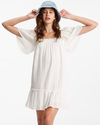 billabong, She's A Doll Babydoll Dress, SALT CRYSTAL (scs) SHES A DOLL ABJWD00432