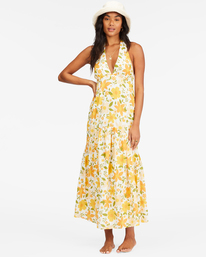 1 Feelin Retro Halter Maxi Dress  ABJWD00463 Billabong
