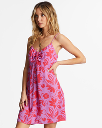 1 Sun Chaser Mini Slip Dress Purple ABJWD00464 Billabong